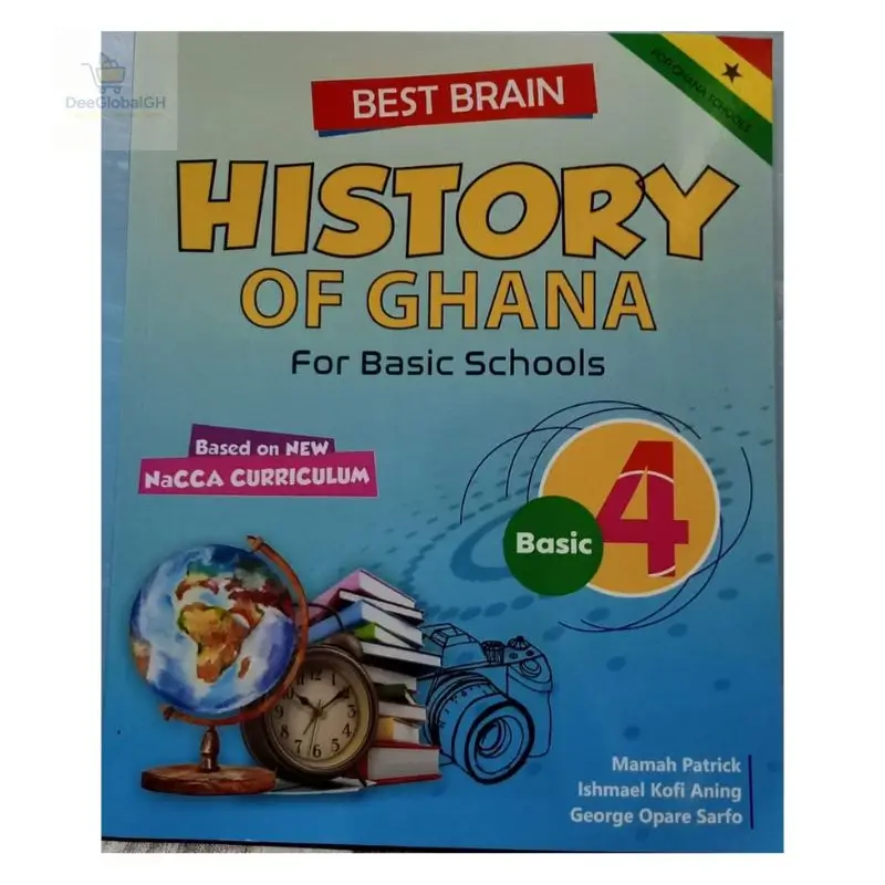 Best Brain History of Ghana Textbook For Basic 4