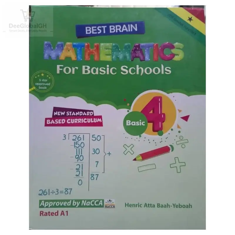 Best Brain Mathematics Textbook For Basic 4