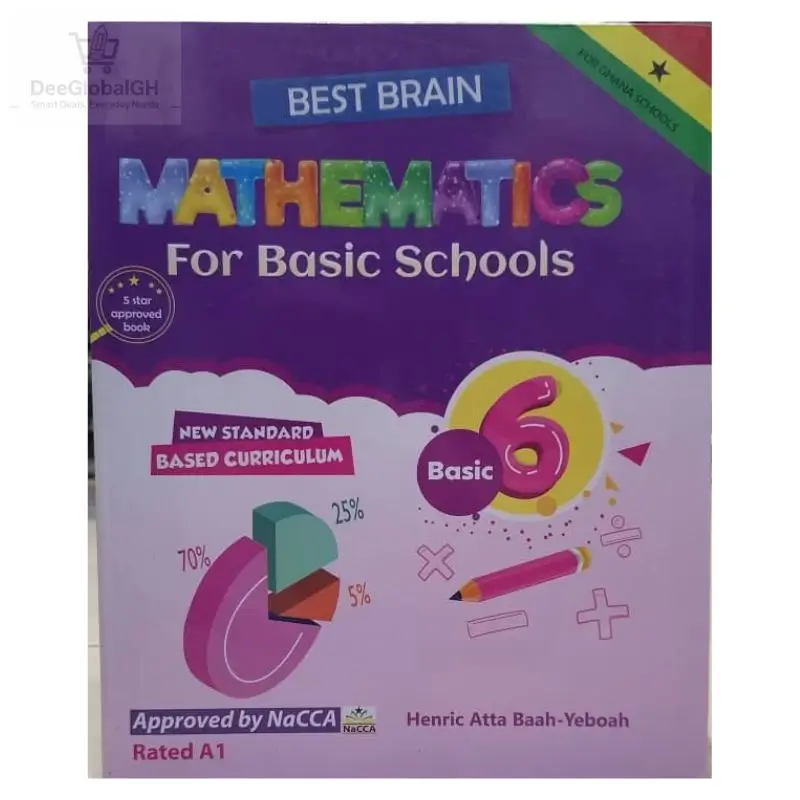 Best Brain Mathematics Textbook For Basic 6