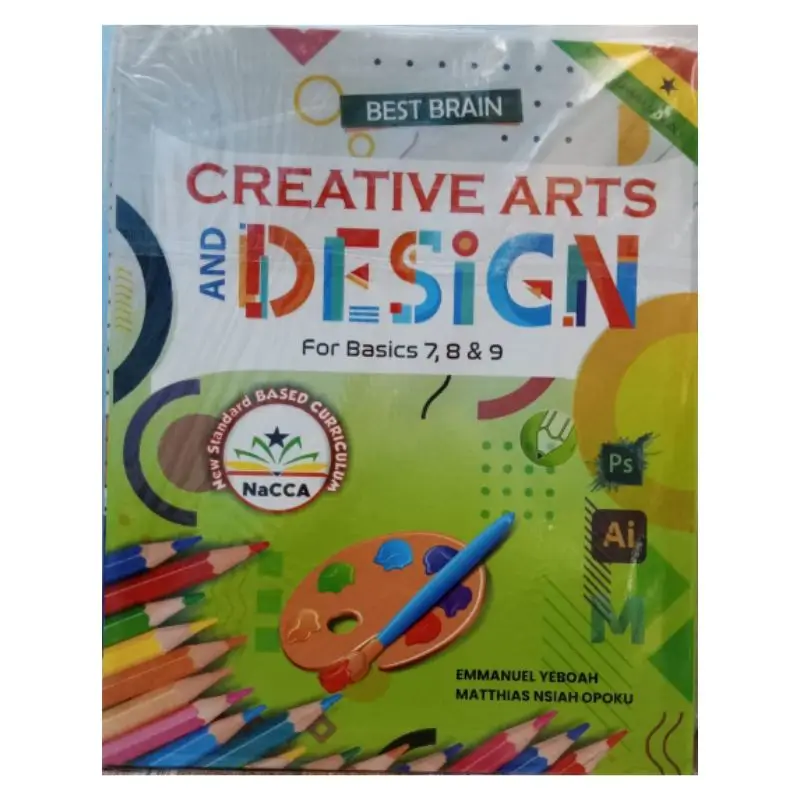 Best Brain Creative Arts and Design Textbook For JHS 1-3