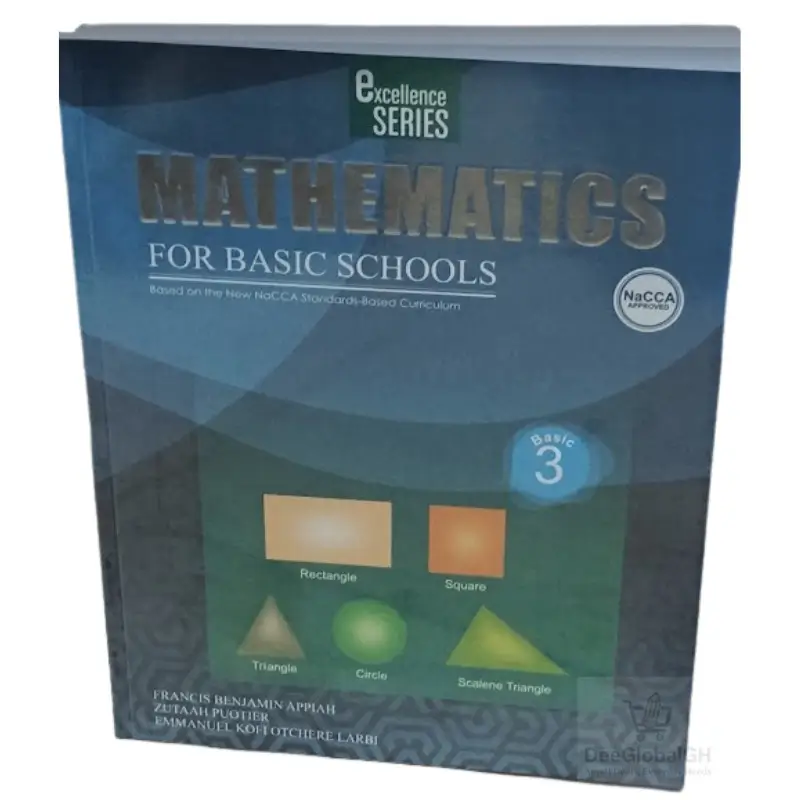 Excellence Mathematics Textbook Basic 3 cover