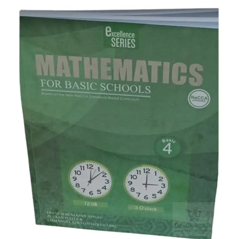 Excellence Mathematics Textbook Basic 4 cover