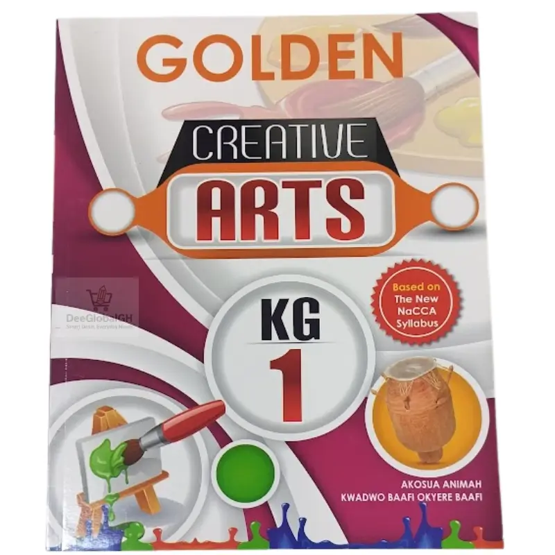 Golden Creative Arts Textbook for KG 1