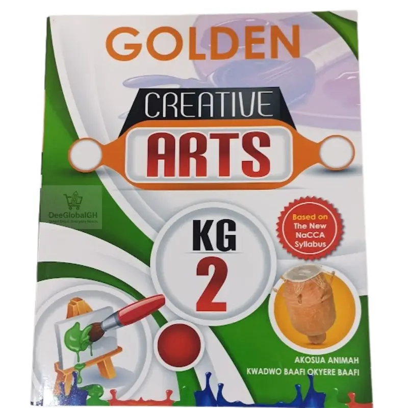 Golden Creative Arts Textbook for KG 2