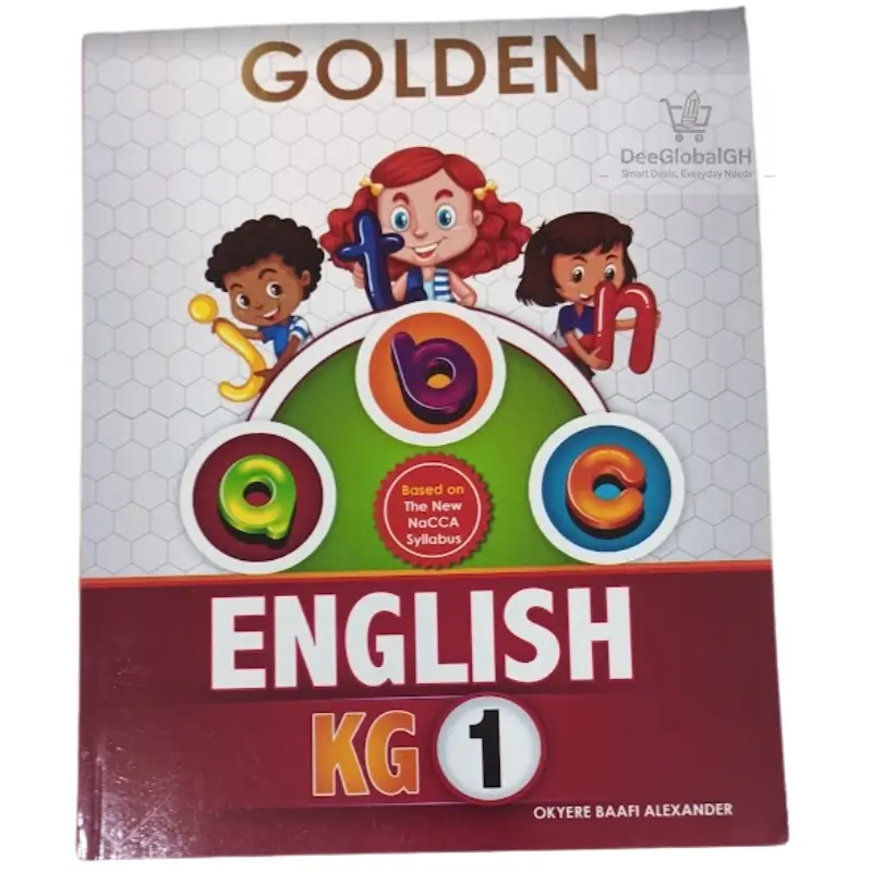 Golden English Textbook for KG 1